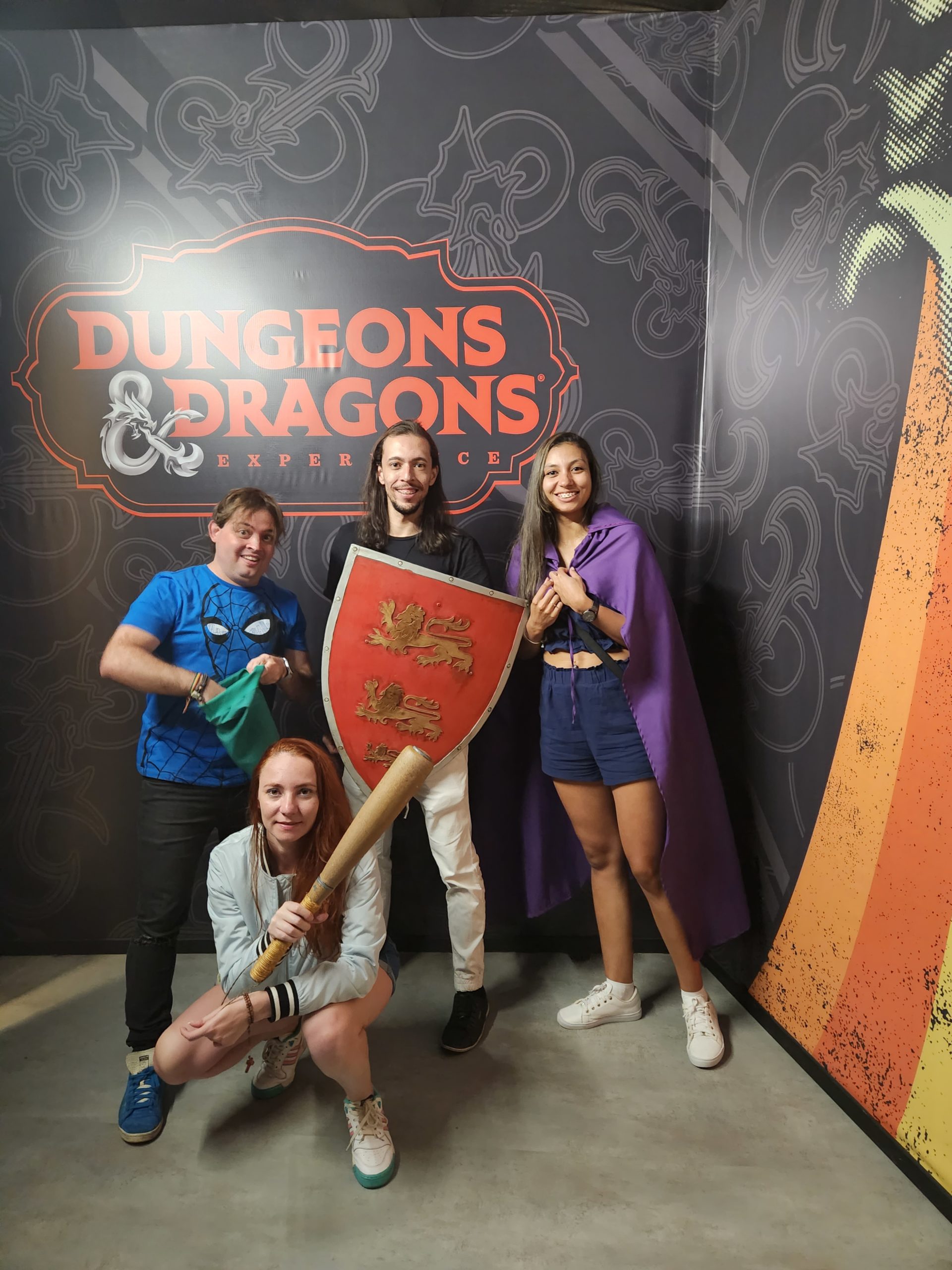 Dungeons & Dragons Experience: Uma Aventura Épica na Caverna do Dragão